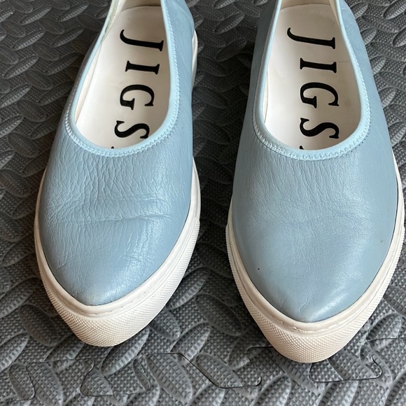 Unique Jigsaw Leather Flats size 40 - Picture 8 of 12